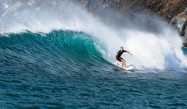 Surf banner